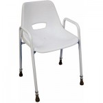 Milton Stackable Portable Shower Chair (Adjustable Height)
