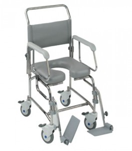 The Transaqua Attendant Propelled Shower Chair